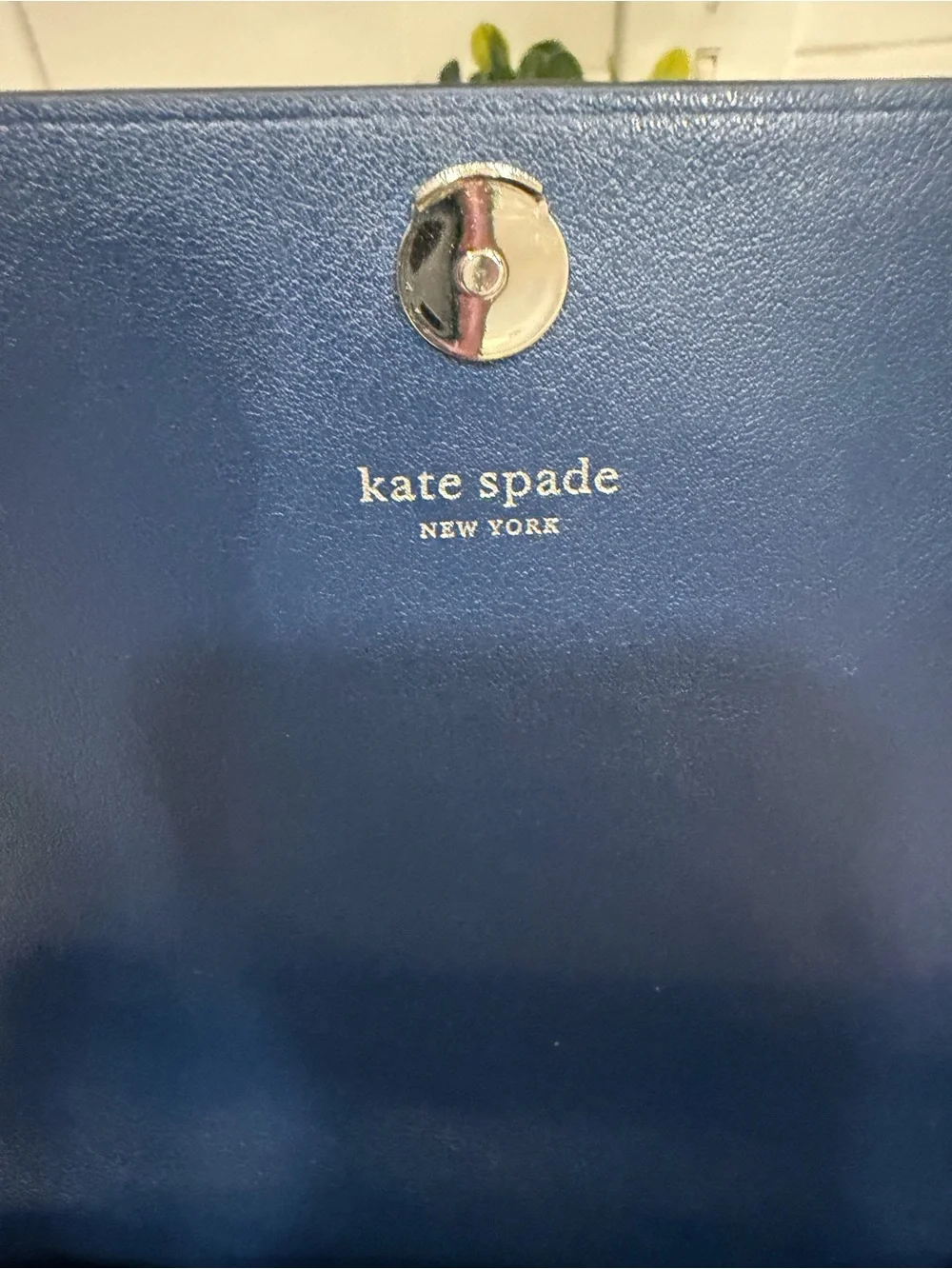 kate spade Pink and Navy Colorblock Crossbody